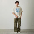 Japan Koupen-chan Big Silhouette T-Shirt (L) - Koupenchan : Good Will Happen Heather White - 6