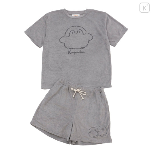 Japan Koupen-chan Roomwear Set (L) - Koupenchan : Poke Gray - 1