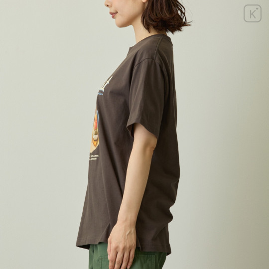 Japan Koupen-chan T-Shirt (M) - Koupenchan : Breakfast Sumi Black - 7
