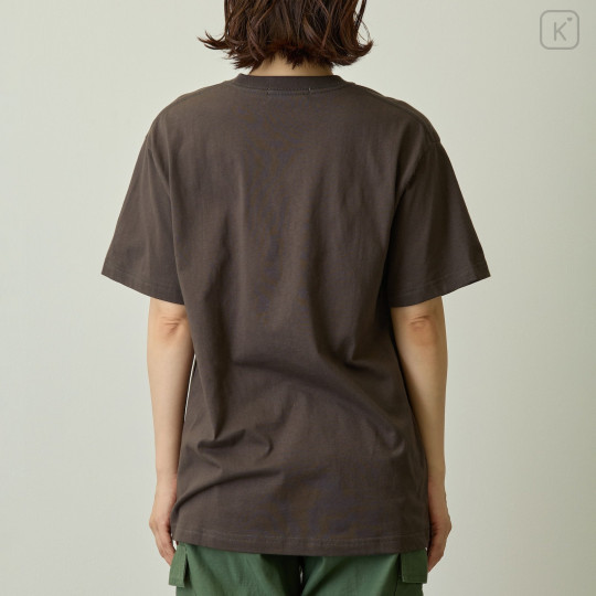 Japan Koupen-chan T-Shirt (L) - Koupenchan : Breakfast Sumi Black - 8