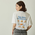 Japan Koupen-chan T-Shirt (M) - Koupenchan : Egg Dishes White - 6