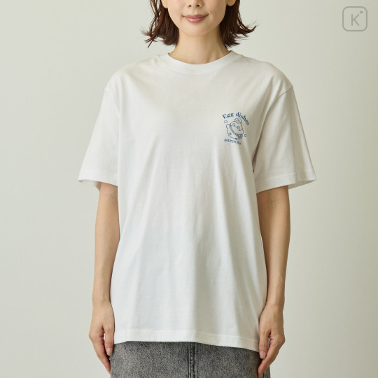 Japan Koupen-chan T-Shirt (L) - Koupenchan : Egg Dishes White - 8