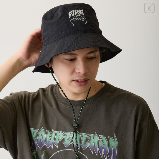 Japan Koupen-chan Nylon Hat - Koupenchan : Fire Black - 2
