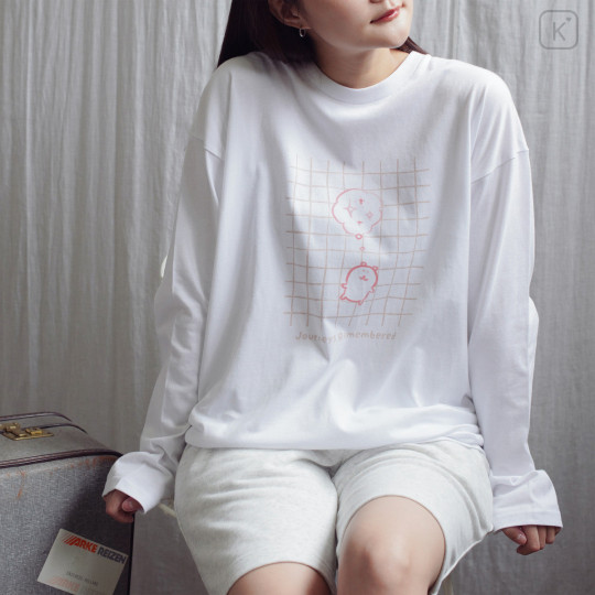Japan Nagano Long Sleeve T-Shirt (XL) - Journey Memories White - 2