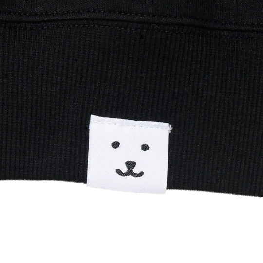 Japan Nagano Sweatshirt (M) - Swallowed Joke Bear Black - 5