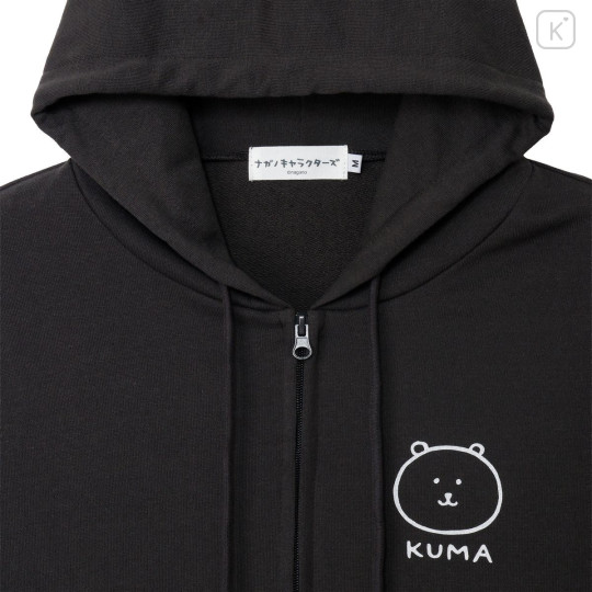 Japan Nagano Zip Hoodie (M) - Rolling Joke Bear - 5