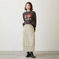Japan Nagano Long Sleeve T-Shirt (M) - I Love Kuma Charcoal - 4