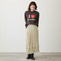 Japan Nagano Long Sleeve T-Shirt (M) - I Love Kuma Charcoal - 5