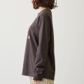 Japan Nagano Long Sleeve T-Shirt (L) - I Love Kuma Charcoal - 7