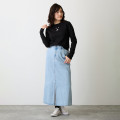 Japan Nagano Long Sleeve T-Shirt (S) - Monochrome Joke Bear Black - 5