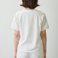 Japan Nagano College Style T-Shirt (L) - Joke Bear White - 8