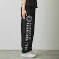 Japan Nagano College Style Sweatpants (L) - Joke Bear Black - 7