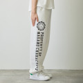 Japan Nagano College Style Sweatpants (L) - Joke Bear White - 7