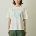 Japan Nagano Dry T-Shirt (L) - Can't Wait Joke Bear White - 8
