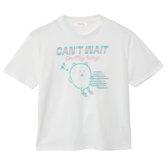 Japan Nagano Dry T-Shirt (XL) - Can't Wait Joke Bear White