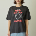Japan Nagano Dry T-Shirt (XL) - Run Mogura Korokke Charcoal - 4