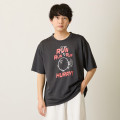 Japan Nagano Dry T-Shirt (XL) - Run Mogura Korokke Charcoal - 8