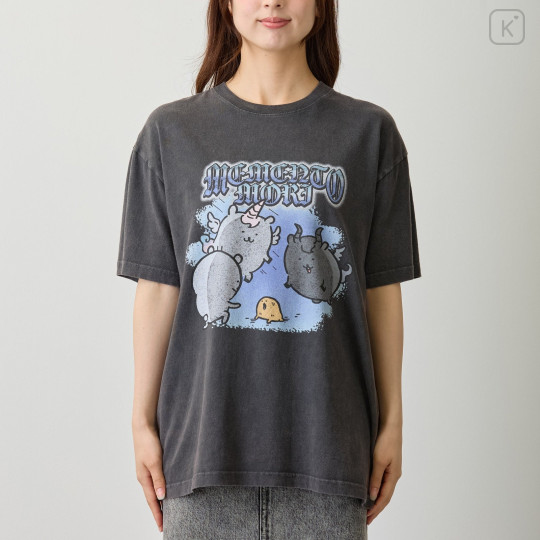 Japan Nagano T-Shirt (M) - Memento Mori Sumi Black - 7