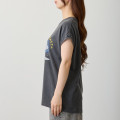 Japan Nagano Wide Sleeveless Top (M) - Tokeru Shika Nakatta Charcoal - 8