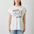 Japan Nagano Wide Sleeveless Top (M) - Pollen Attack White - 8