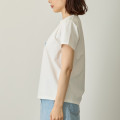 Japan Nagano Rhinestone T-Shirt (M) - Deco Freedom White - 8