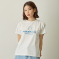 Japan Nagano Rhinestone T-Shirt (L) - Deco Freedom White - 6