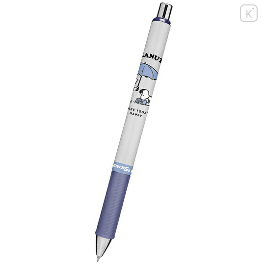 Japan Peanuts EnerGel 0.4mm Gel Pen - Snoopy : Make Today Happy Charlie - 1