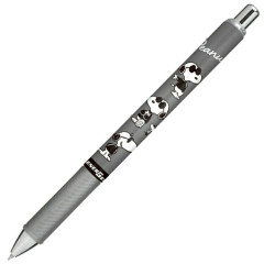 Japan Peanuts EnerGel Gel Pen - Snoopy & Woodstock : Joe Cool Grey