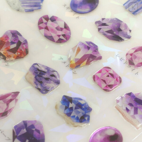 Japan Kamio Sparkling Mining Site Sticker - Purple Sparkle - 2