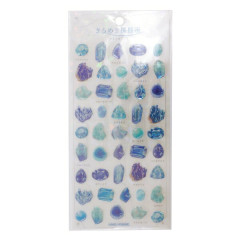 Japan Kamio Sparkling Mining Site Sticker - Blue Sparkle