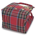 Japan Sanrio Rootote Baby Roo Tartan Plaid Handbag - Hello Kitty : Red - 7