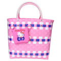 Japan Sanrio Rootote Deli Basket Tote Bag - Hello Kitty - 1