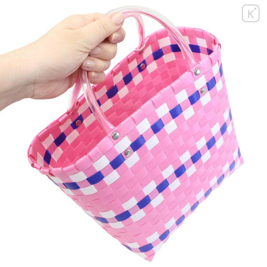 Japan Sanrio Rootote Deli Basket Tote Bag - Hello Kitty - 2