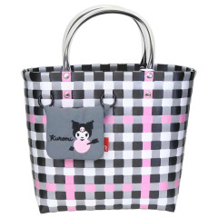 Japan Sanrio Rootote Deli Basket Tote Bag - Kuromi