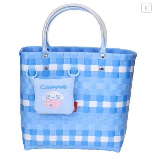 Japan Sanrio Rootote Deli Basket Tote Bag - Cinnamoroll - 1