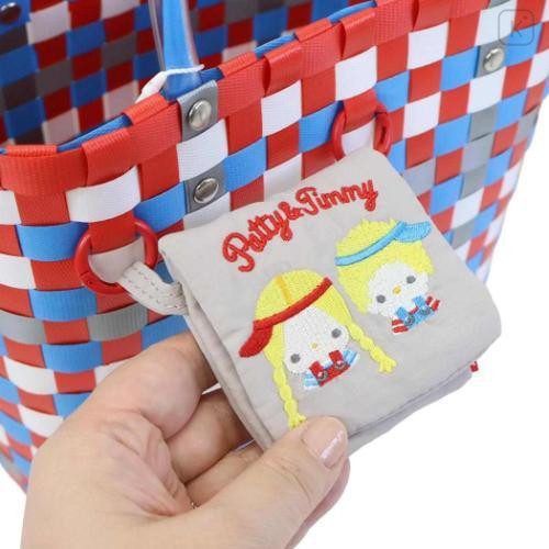 Japan Sanrio Rootote Deli Basket Tote Bag - Patty & Jimmy - 4