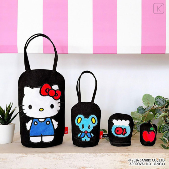 Japan Sanrio Rootote Handbag Set - Hello Kitty - 8