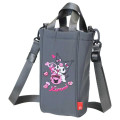 Japan Sanrio Rootote Thermo Keeper Bottle Insulated Shoulder Pouch - Kuromi - 1