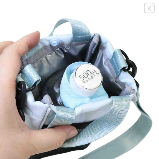 Japan Sanrio Rootote Thermo Keeper Bottle Insulated Shoulder Pouch - Cinnamoroll - 3