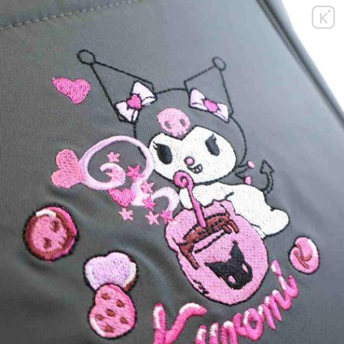 Japan Sanrio Rootote Thermo Keeper Deli Insulated Lunch Bag - Kuromi - 5