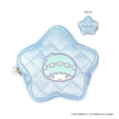 Japan Sanrio Quilted Star-Shaped Coin Case - Little Twin Stars : Kiki