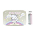 Japan Sanrio Tin Case - Hello Kitty : Fairy Rainbow - 1
