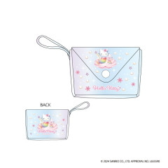 Japan Sanrio Aurora Mini Pouch - Hello Kitty : Mermaid
