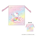 Japan Sanrio Drawstring Bag - Hello Kitty : Mermaid - 1