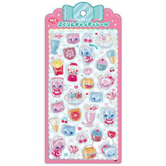 Japan Pukurin Candy Sticker - Cat Diner