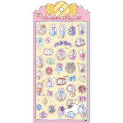 Japan Pukurin Candy Sticker - Sweets Cats and Rabbits
