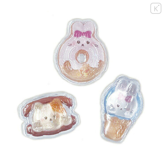 Japan Pukurin Candy Sticker - Sweets Cats and Rabbits - 2