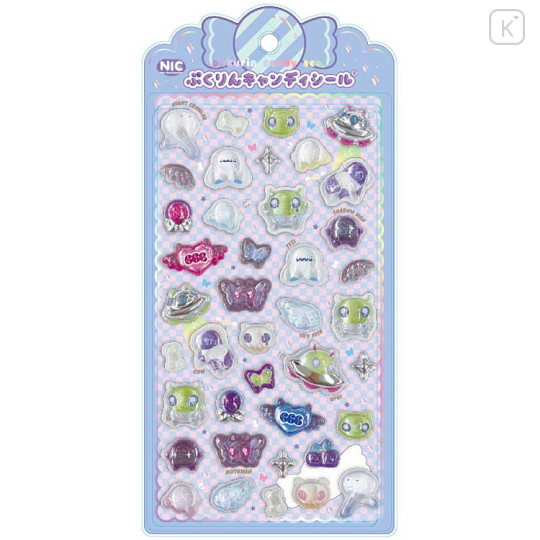 Japan Pukurin Candy Sticker - Aliens - 1