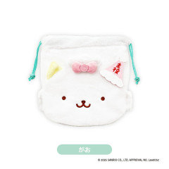 Japan Sanrio Fluffy Drawstring Bag - Gaopowerroo : Roar