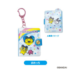 Japan Tamagotchi Mini Photo Album Keychain - Mametchi